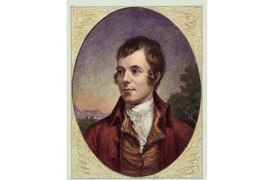 portrait of Robert Burns